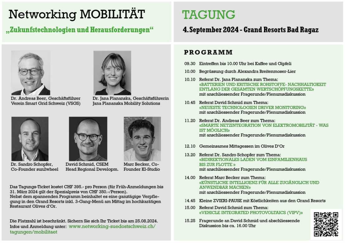 Tagung Networking Mobilität