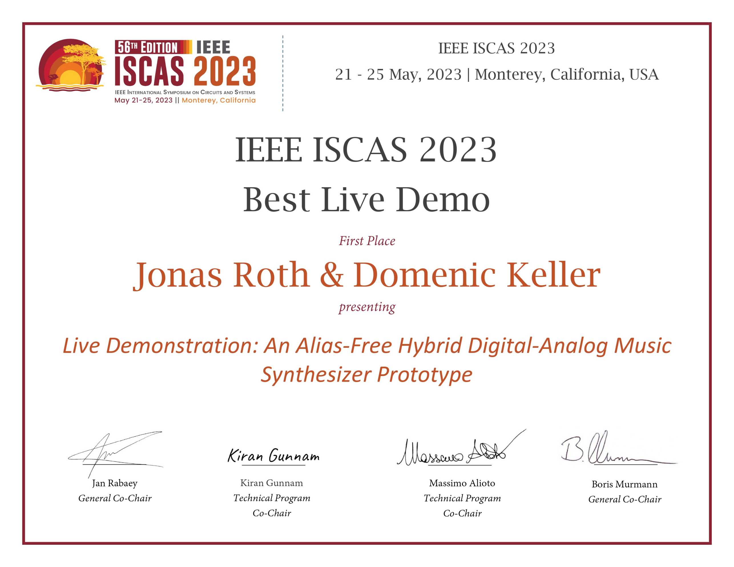 IEEE ISCAS 2023