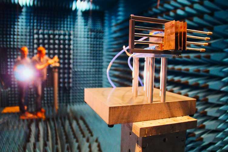 Enlarged view: Anechoic chamber